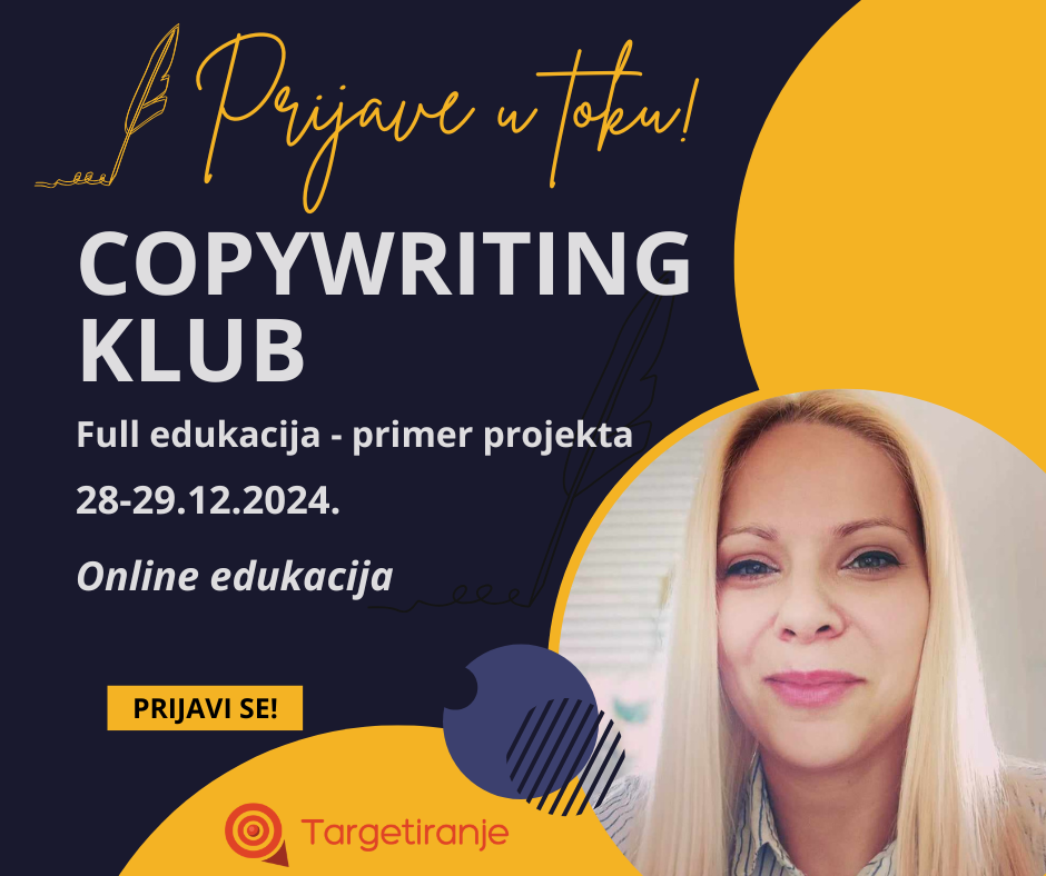 Targetiranje - Copywriting KLUB